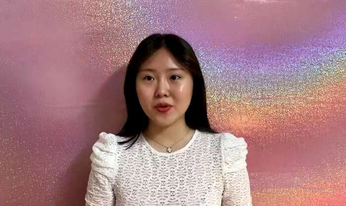 베이징지역 한국어말하기 예선 2등수상자-중국전매대학교 학생 전수연