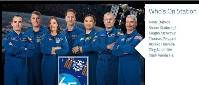 국제 우주정거장 우주비행사 트위터에 중국 우주비행사를 환영하는 게시물 올려_fororder_1624380391