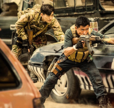 Movie poster for Wolf Warrior 2.[Photo: Agencies]