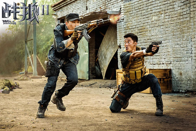 A promotional photo for "Wolf Warrior 2." [Photo: movie.mtime.com]