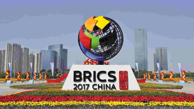 The 9th BRICS Summit is being held in Xiamen, southeast China's Fujian Province, from September 3 to 5, 2017. [Photo: CGTN]