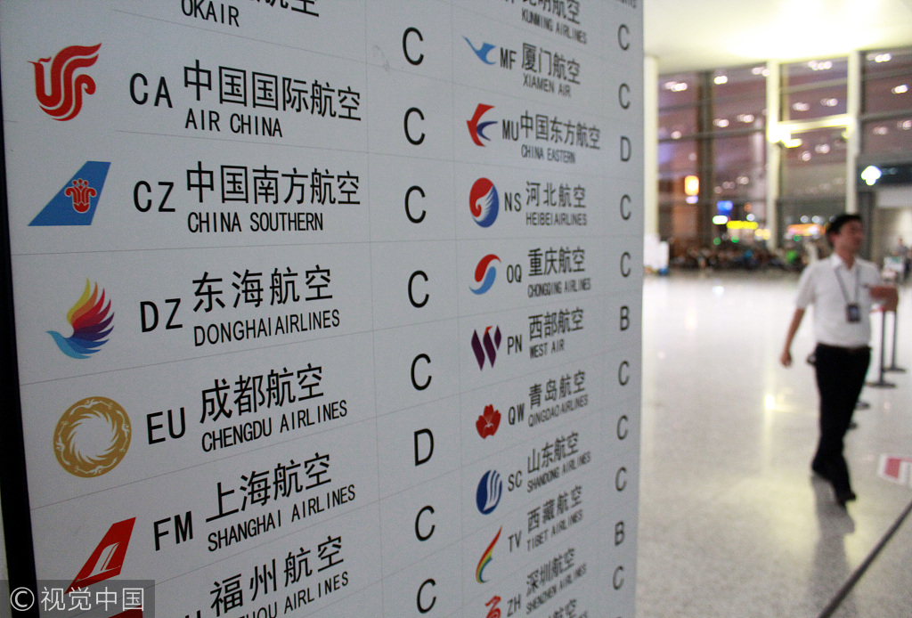 China's civil aviation industry sees rapid flight hours growth China Plus