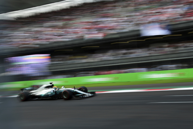 Mercedes' British driver Lewis Hamilton steers his car during the Formula One Mexico Grand Prix auto race at the Hermanos Rodriguez racetrack in Mexico City, Sunday, Oct. 29, 2017. [Photo: AP]