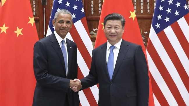 Chinese President Xi Jinping (R) meets with U.S. President Barack Obama in Hangzhou, capital city of east China's Zhejiang Province, Sept. 3, 2016. [Photo: Xinhua]