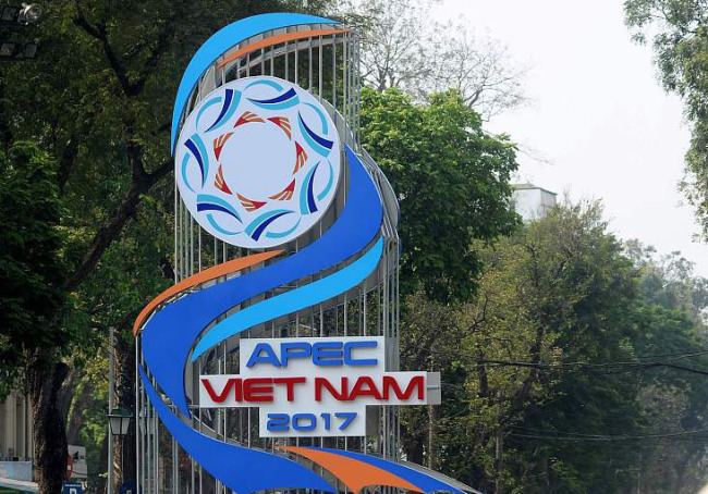The logo of this year's Asia-Pacific Economic Cooperation (APEC) meeting in Vietnam. [File photo: IC]