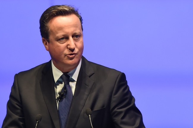 Former British Prime Minister David Cameron. [File photo: VCG]