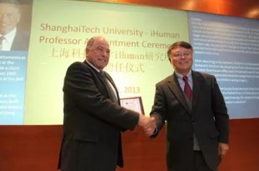 Kurt Wüthric is a distinguished professor at ShanghaiTech University. [File Photo: Jiefang Daily]