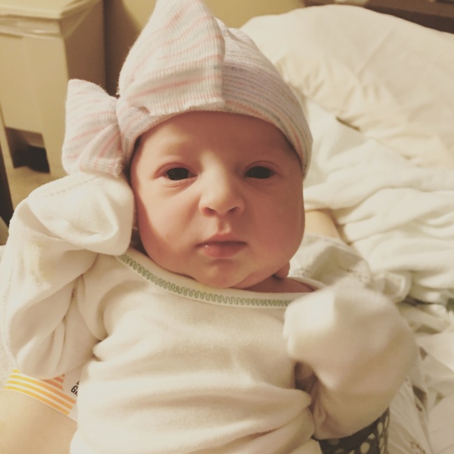 Infant Emma Wren Gibson, born November 25, 2017 in Knoxwville, Tennessee, is seen in this handout photograph obtained December 20, 2017. [Photo: VCG]