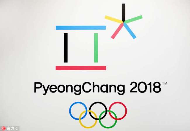 Logo of 2018 Pyeongchang Winter Olympics [Photo: IC]