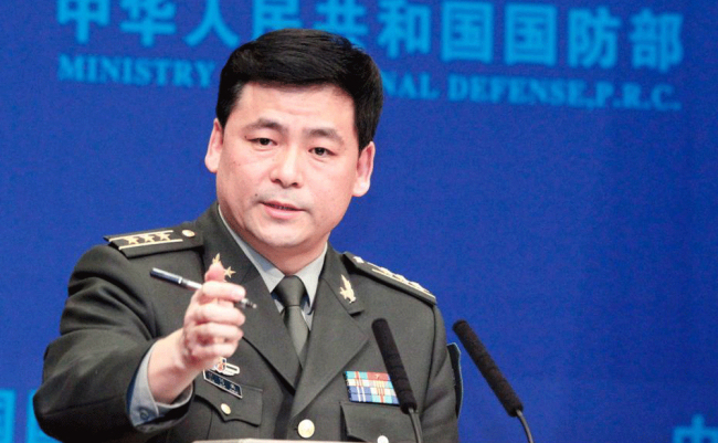 Ren Guoqiang, spokesperson of China's Ministry of National Defense [File photo: China News Service]
