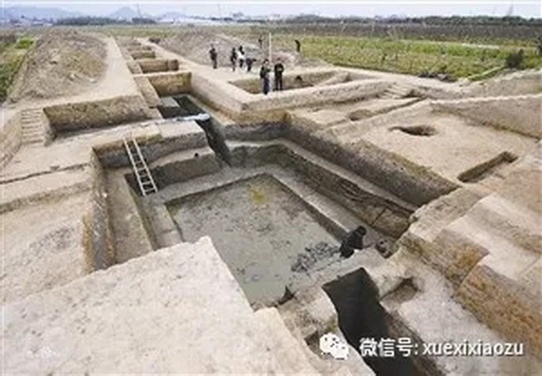 The archeological site of the Liangzhu ancient city ruins in east China's Zhejiang Province. [Photo: thepaper.cn]