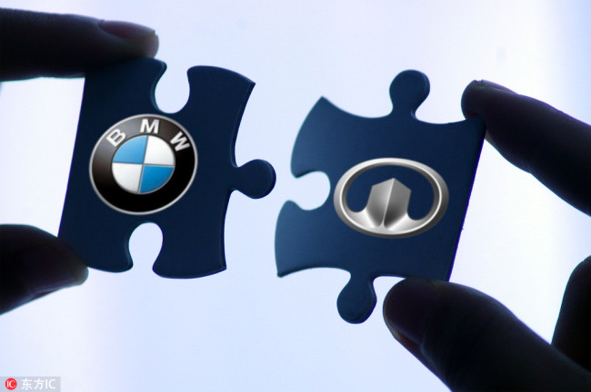 The German luxury carmaker BMW and China's Great Wall Motors Company Limited have signed a memorandum of understanding on the joint-venture for Chinese Mini production. [File photo: IC]