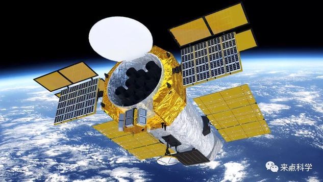 A simulated diagram of the eXTP satellite [Photo: cas.cn]