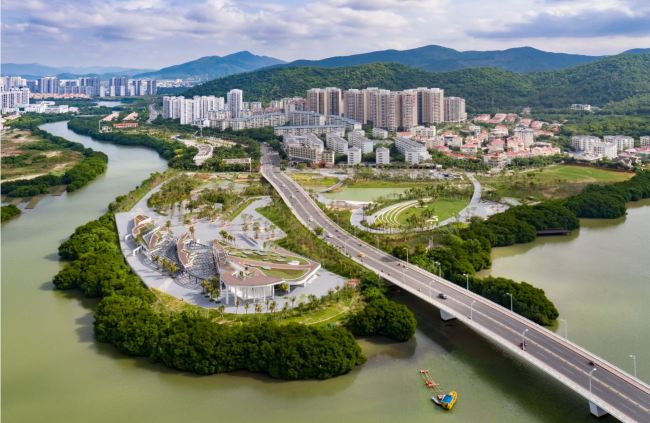 Fengxing Park of Sanya.[photo: from China Plus]    