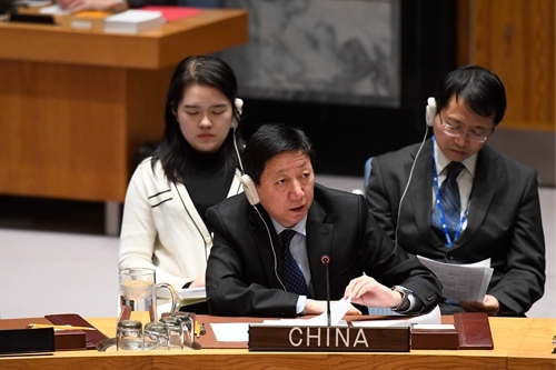 Wu Haitao, China's deputy permanent representative to the United Nations (UN) [File photo: fmprc.gov.cn]