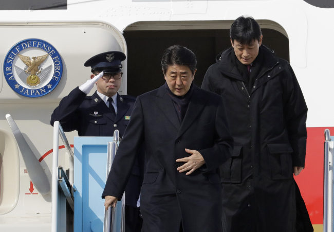 File photo of Japanese Prime Minister Shinzo Abe. [Photo: AP] 