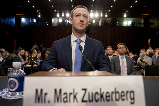 Facebook CEO Mark Zuckerberg [File photo: AP/Andrew Harnik]