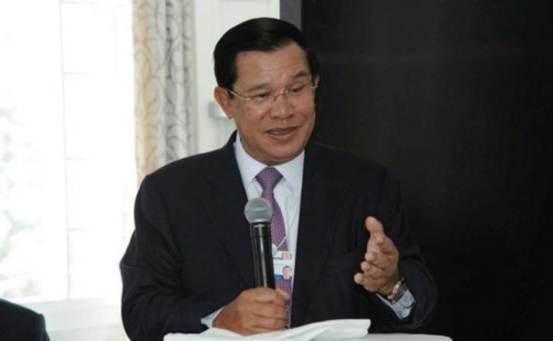 Cambodian Prime Minister Samdech Techo Hun Sen. [File photo: Chinanews.com]