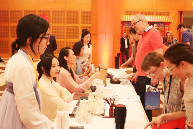 The Chinese Embassy in the U.S. holds its first Open Day in Washington, May 5, 2018. [Photo: China Plus/Liu Kun]