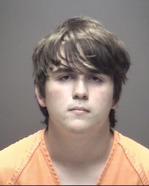 The suspect from the Santa Fe ISD shooting scene has been booked into the Galveston County Jail. He is identified as Dimitrios Pagourtzis, W/M, 17 years of age. He is being held on Capital Murder with no bond. Additional charges may follow. [Photo: Galveston County Sheriff's Office]
