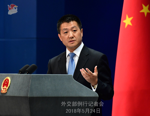 Foreign Ministry spokesperson Lu Kang [Photo: fmprc.gov.cn]
