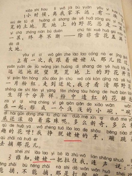 上海市教委就“外婆”改“姥姥”致歉 Shanghai education authorities issue apology for textbook term change