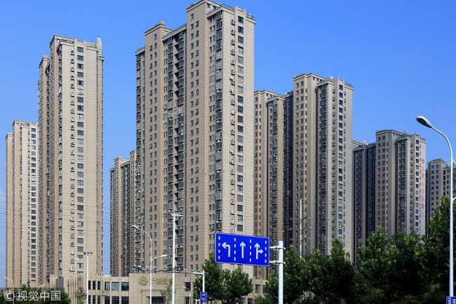 A residential building in Jiangsu Province, July 16, 2018 [Photo: VCG]