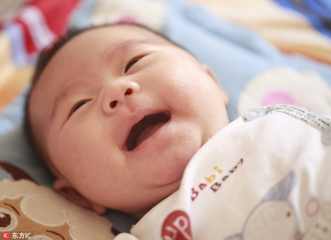 A newborn infant. [File Photo: IC]