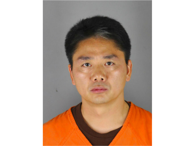 This 2018 photo provided by the Hennepin County Sheriff’s Office shows Chinese billionaire Liu Qiangdong, also known as Richard Liu, the founder of the Beijing-based e-commerce site JD.com, who was arrested in Minneapolis on suspicion of criminal sexual conduct, jail records show. [Photo: AP/Hennepin County Sheriff’s Office]