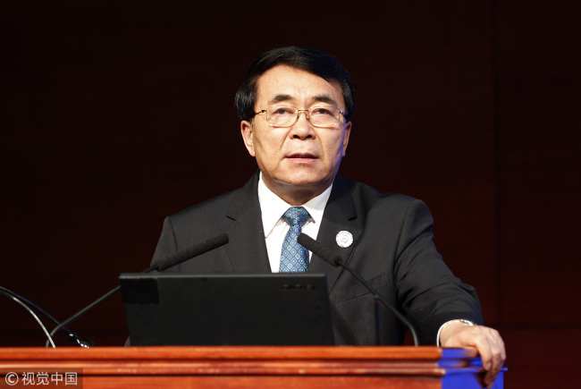  Bai Chunli, president of the Chinese Academy of Sciences. [File photo: VCG]