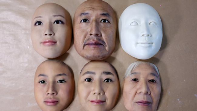 日本生产出超逼真人脸面具 Super realistic masks made in Japan to accurately replicate human face
