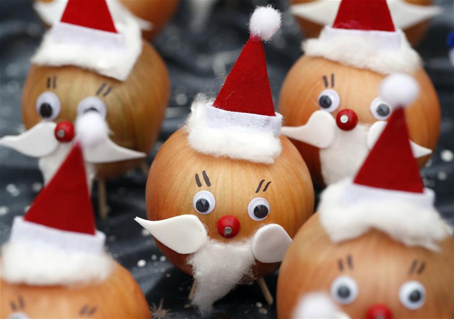 Onion market festival held in Bern, Switzerland China Plus