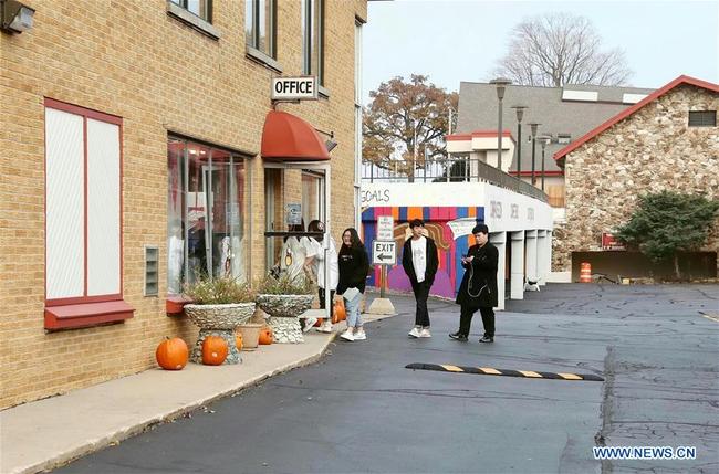 Photo taken on Oct. 26, 2018 shows the office building of Wisconsin International Academy in Milwaukee, Wisconsin, the United States. [Photo: Xinhua]