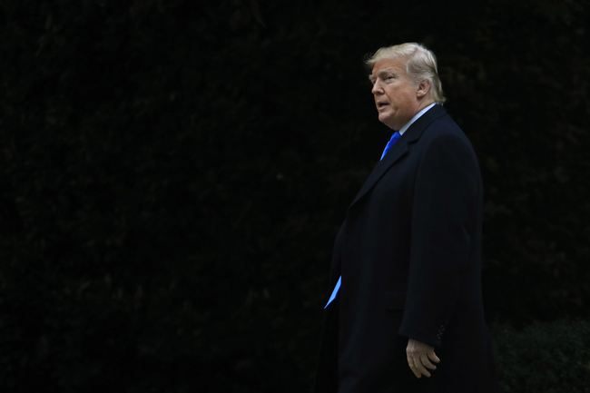 In this Oct. 26, 2018, file photo U.S. President Donald Trump walks from the Oval Office as he leaves the White House in Washington to attend a campaign rally in Charlotte, N.C. [File photo: AP/Manuel Balce Ceneta]