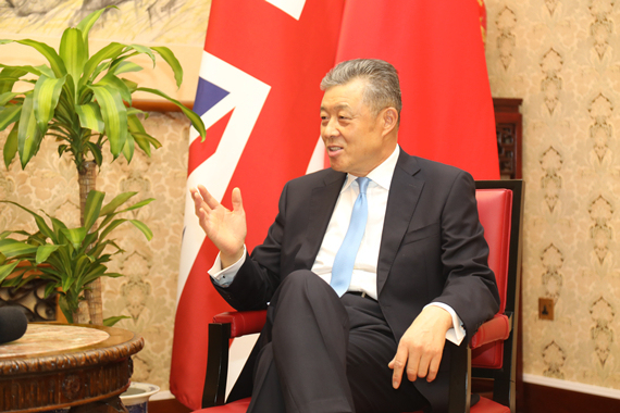 Chinese Ambassador to Britain Liu Xiaoming [File photo: China Plus]