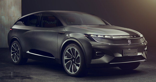 File Photo: M-Byte Concept SUV of Chinese electric brand Byton [Photo: Byton]