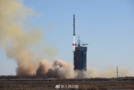 China launches two satellites for Saudi Arabia on a Long March-2D rocket from the Jiuquan Satellite Launch Center in northwest China at 12:12 p.m. on Friday, December 7, 2018. [Photo: People's Daily]