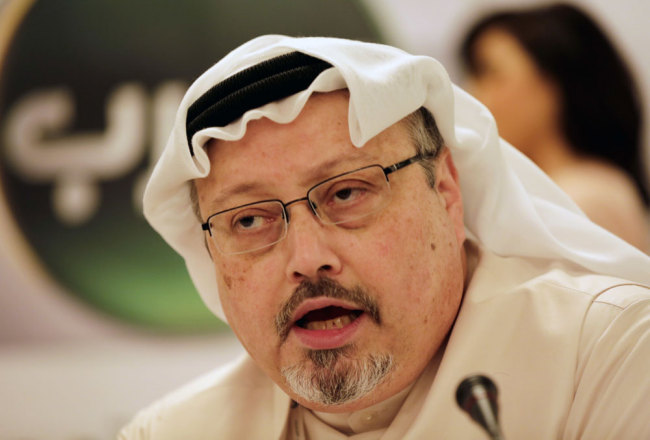 Saudi Arabian writer Jamal Khashoggi [File Photo: AP]