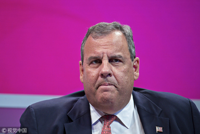 Chris Christie, former governor of the U.S. state of New Jersey [File Photo: VCG]