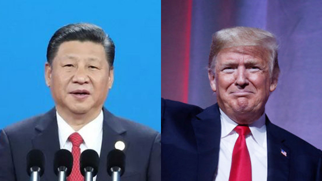 Chinese President Xi Jinping and U.S. President Donald Trump [File photo: China Plus]