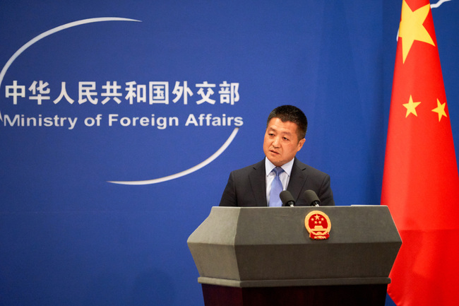 Chinese Foreign Ministry spokesman Lu Kang. [Photo: IC]