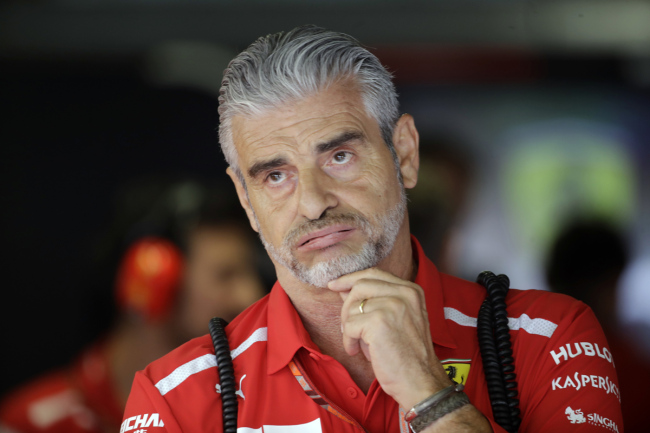 In this Sept. 1, 2018 file photo, Ferrari's team Chief Maurizio Arrivabene waits for the start of the third free practice at the Monza racetrack, in Monza, Italy. [Photo: AP]