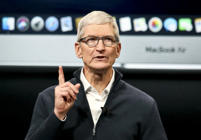 Apple CEO Tim Cook speaks during an event to announce new products on Oct. 30, 2018, in the Brooklyn borough of New York. [Photo: AP/Bebeto Matthews]