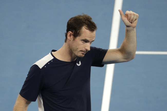 Britain's Andy Murray waves to the crowd after his first round loss to Spain's Roberto Bautista Agut at the Australian Open tennis championships in Melbourne, Australia, Monday, Jan. 14, 2019. [Photo: AP]
