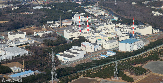 A Japanese state-run nuclear fuel laboratory near Tokyo said Wednesday it detected a radiation leak in its plutonium handling facility on January 30,2019, but no workers were exposed.[Photo:VCG]
