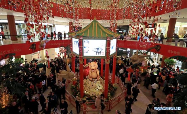 美国加州多种活动庆新春 California holds activities to celebrate Chinese New Year