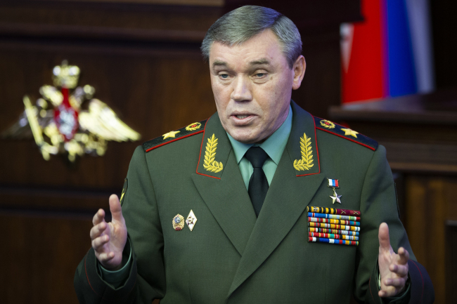 Valery Gerasimov, the chief of the Russian Armed Forces General Staff [File Photo: AP]