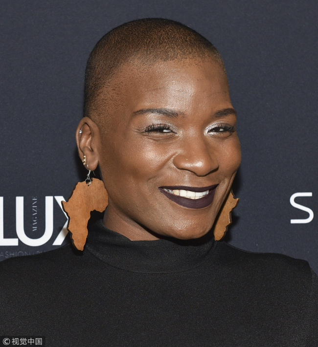 Janice Freeman attends the Genlux Issue Release and GRAMMY Party on January 28, 2018 in Beverly Hills, California. [Photo by Rodin Eckenroth/Getty Images]