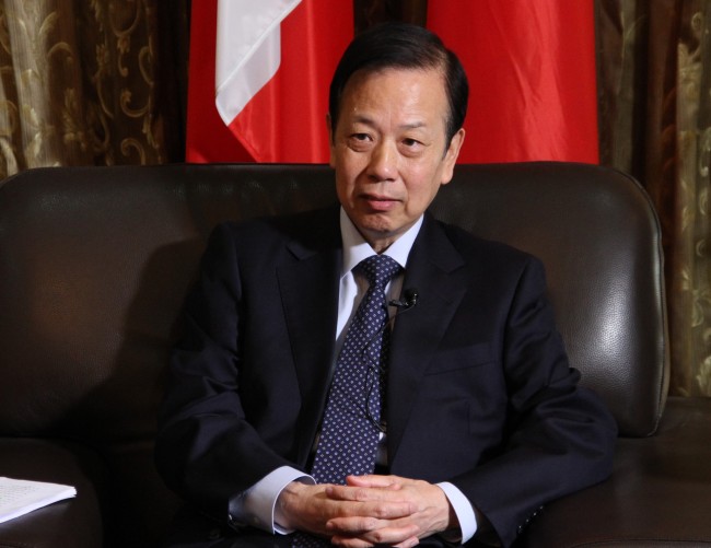 China's ambassador to Italy Li Ruiyu [Photo:Chinaplus]