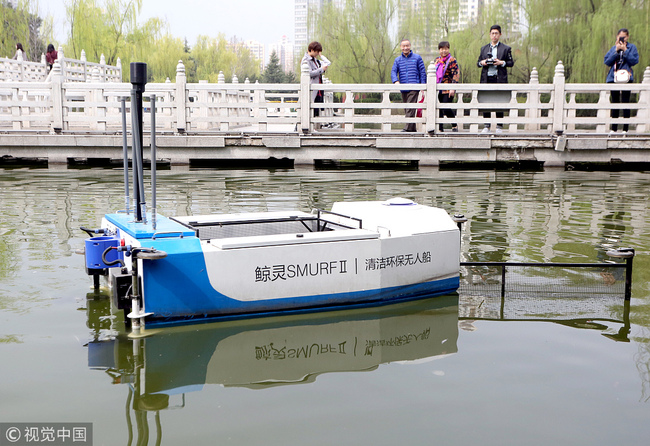 An overview of the boat in Xi'an on March 19, 2019. [Photo: VCG]